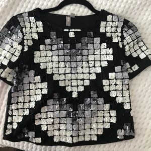 ASOS Sequin Shirt